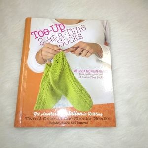 BOOK Toe-Up 2-at-a-Time Socks by Melissa Morgan-Oakes